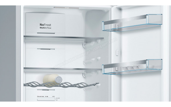 BOSCH KGN36IZEA - Vue de l'int&eacute;rieur partie r&eacute;frig&eacute;rateur