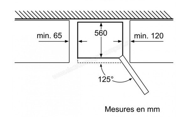 BOSCH KGN36S51 - Schemas d'encastrement  2