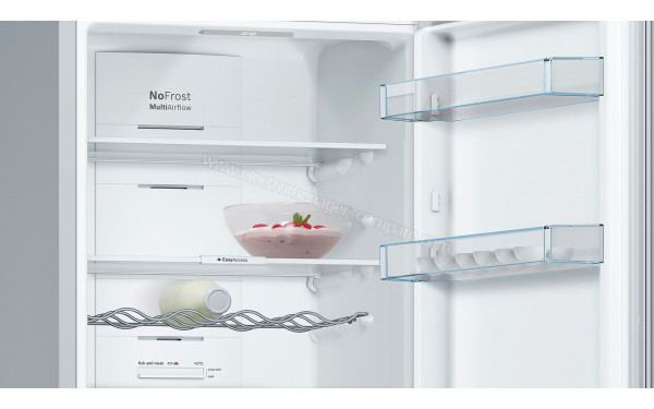 BOSCH KGN36VLDD - Vue de l'int&eacute;rieur partie r&eacute;frig&eacute;rateur