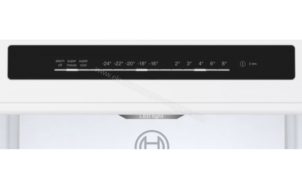 BOSCH KGN36VLDT - Panneau de commandes