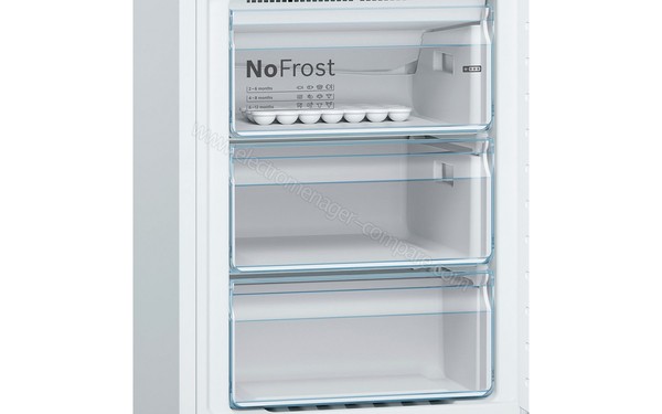 BOSCH KGN36VW3A - Vue de la partie cong&eacute;lateur