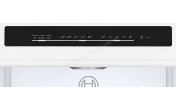 BOSCH KGN36VWDT - Panneau de commandes