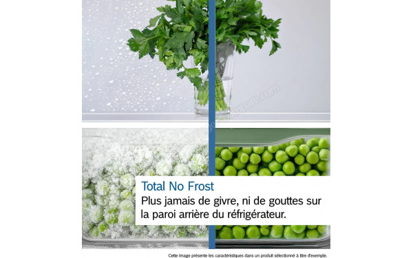 BOSCH KGN36VXCT - Technologie Total No Frost