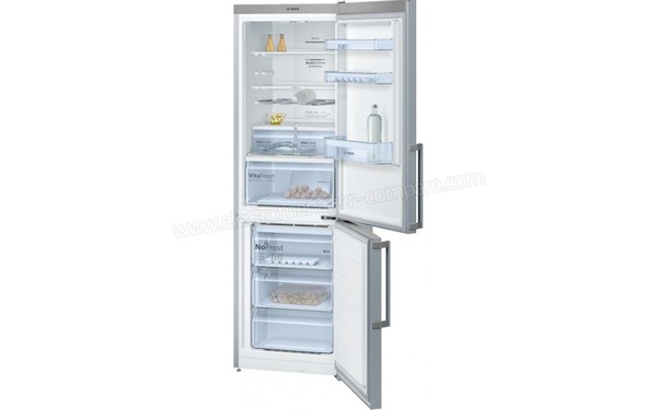 BOSCH KGN36XL35 - Vue de l'int&eacute;rieur (cr&eacute;dit : Boulanger)