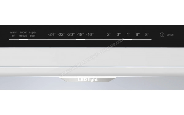 BOSCH KGN392LAG - Panneau de commandes