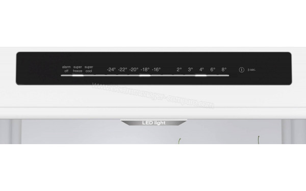 BOSCH KGN392WCF - Panneau de commandes