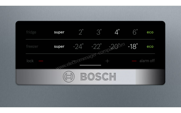BOSCH KGN393IEP - Panneau de commandes