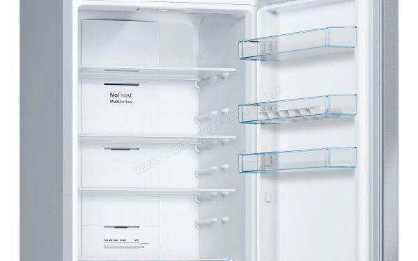 BOSCH KGN393IEP - Vue de l'int&eacute;rieur partie r&eacute;frig&eacute;rateur