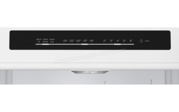 BOSCH KGN39EXCF - Panneau de commandes