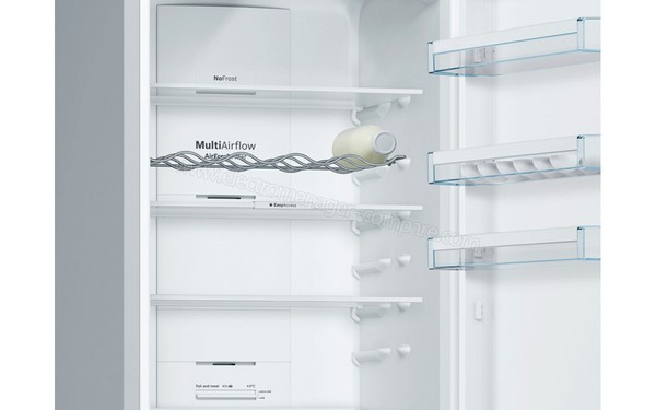 BOSCH KGN39IJ3A - Vue de la partie r&eacute;frig&eacute;rateur