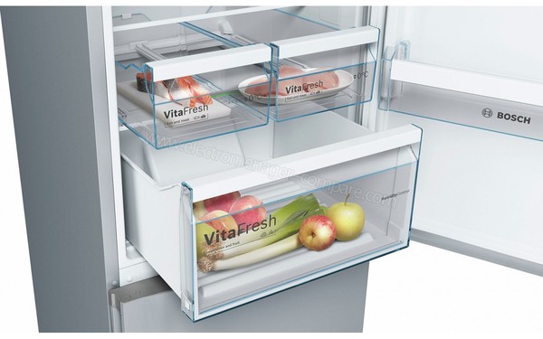 BOSCH KGN39IJ3A - Vue de la partie zone fra&icirc;cheur