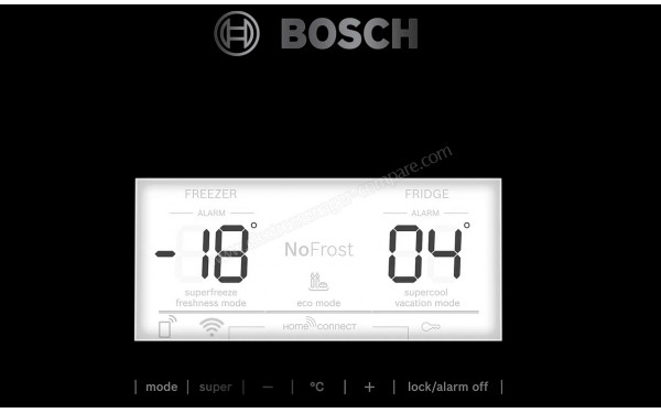 BOSCH KGN49LBEA - Panneau de commandes