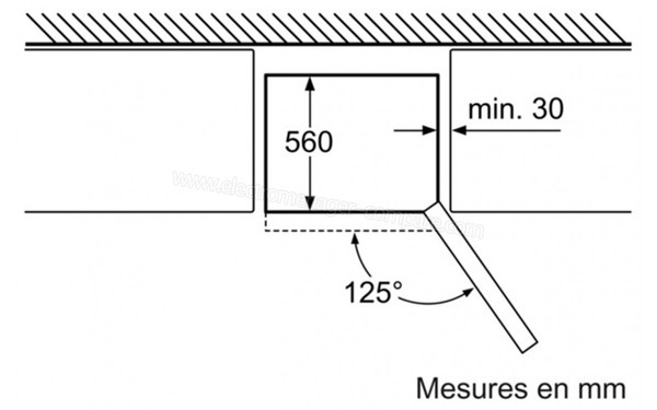 BOSCH KGN49S70 - Schemas d'encastrement 2