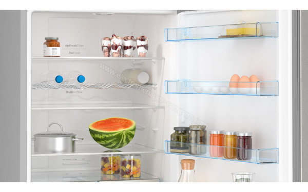 BOSCH KGN56XIER - Vue de l'int&eacute;rieur partie r&eacute;frig&eacute;rateur