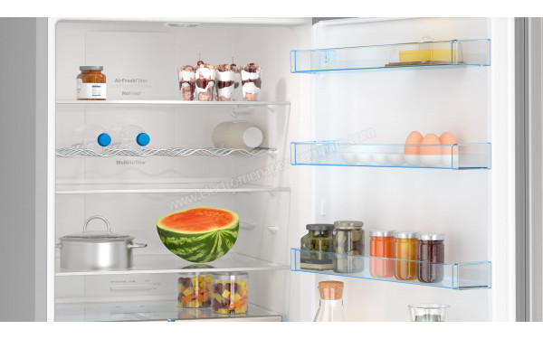 BOSCH KGN56XLEB - Vue de l'int&eacute;rieur partie r&eacute;frig&eacute;rateur