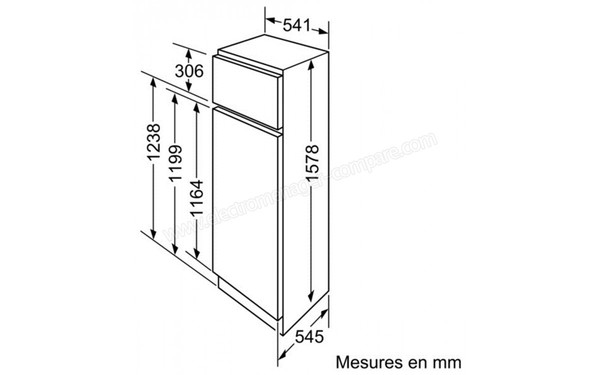 BOSCH KID28V20FF - Schemas d'encastrement 1