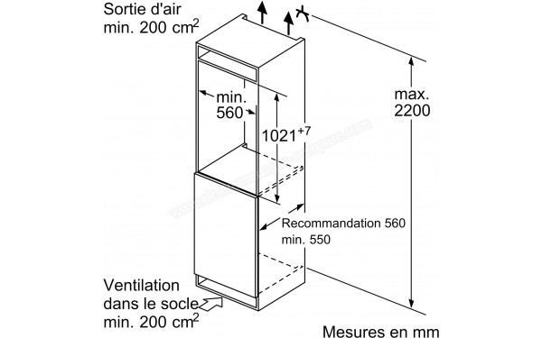 BOSCH KIL32ADF0 - Sch&eacute;ma technique