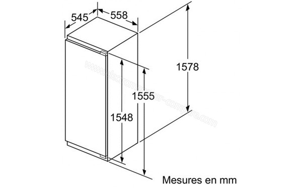 BOSCH KIL72AF30 - Schemas d'encastrement 1