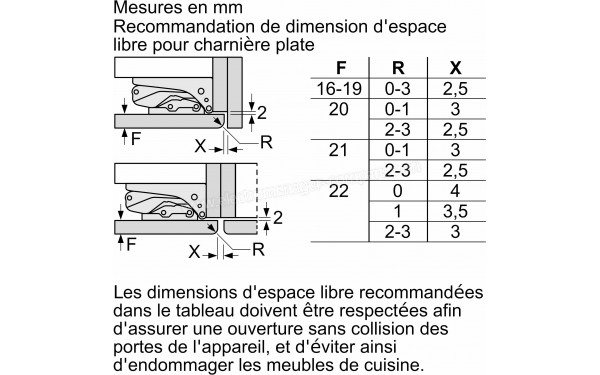 BOSCH KIL82NSE0 - Dimensions