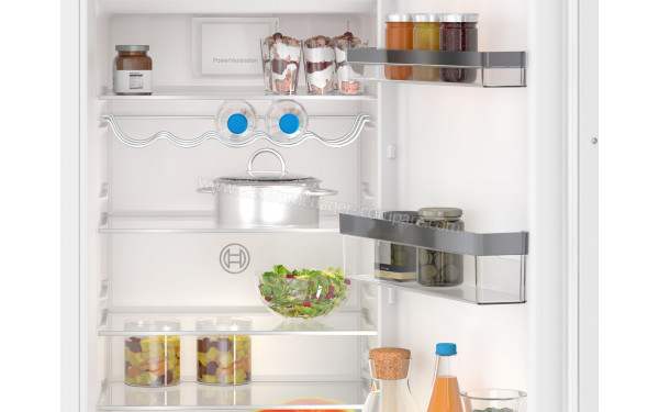 BOSCH KIL82VFE0 - Vue de l'int&eacute;rieur partie r&eacute;frig&eacute;rateur