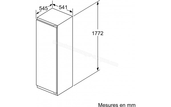 BOSCH KIL82VSF0 - Sch&eacute;ma technique