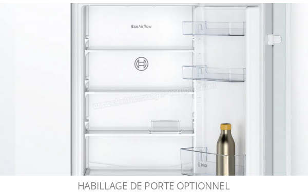 BOSCH KIN865SE0 - Vue de l'int&eacute;rieur partie r&eacute;frig&eacute;rateur