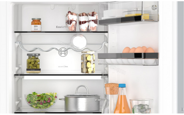 BOSCH KIN86SDD0 - Vue de l'int&eacute;rieur partie r&eacute;frig&eacute;rateur