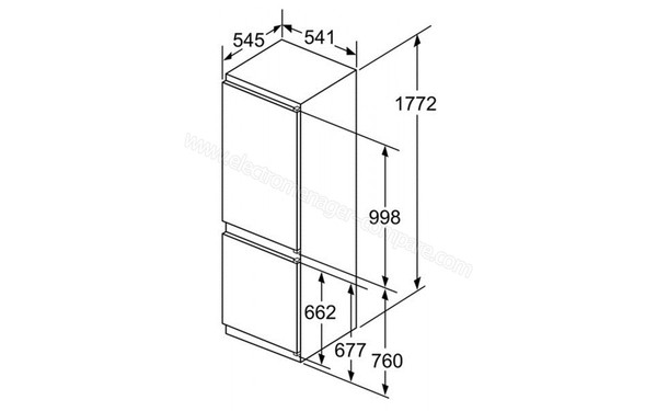 BOSCH KIN86VS30 - Sch&eacute;ma technique
