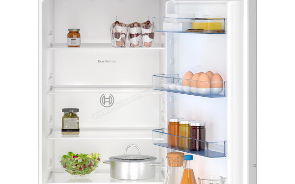 BOSCH KIN96NSE0 - Vue de l'int&eacute;rieur partie r&eacute;frig&eacute;rateur