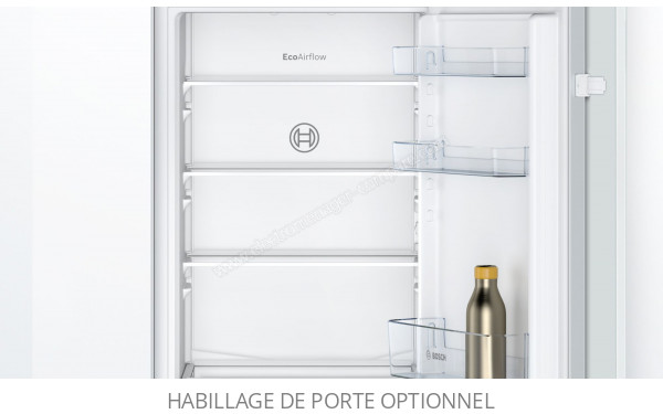 BOSCH KIV86NSF0 - Vue de l'int&eacute;rieur partie r&eacute;frig&eacute;rateur