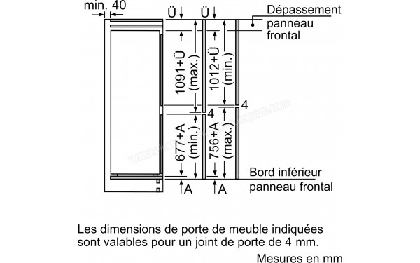 BOSCH KIV86NSF0 - Sch&eacute;ma technique