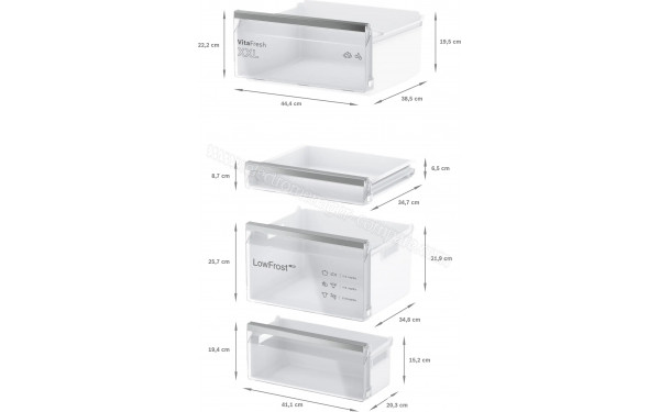 BOSCH KIV86SFE0 - Dimensions