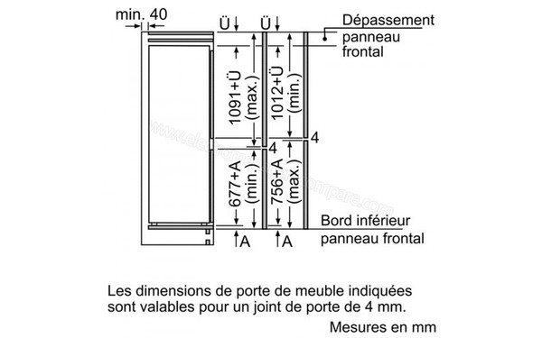 BOSCH KIV86VS30 - Encastrement 02