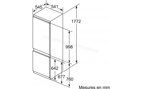 BOSCH KIV86VSF0 - Sch&eacute;ma technique