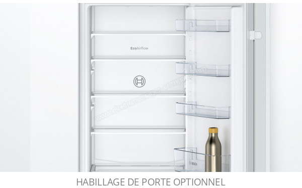 BOSCH KIV87NSE0 - Vue de l'int&eacute;rieur partie r&eacute;frig&eacute;rateur