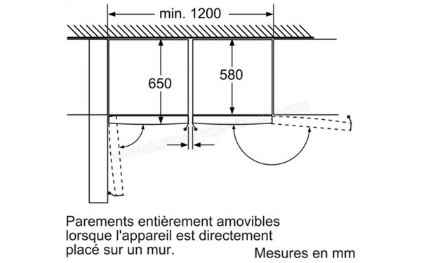 BOSCH KSV36BI30 - Schema technique 1 