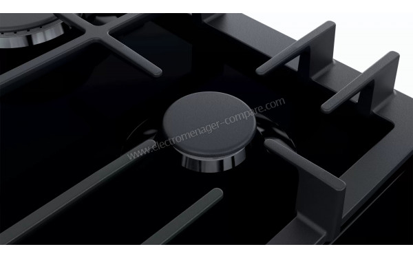 BOSCH PCP6A6B90 - Zoom sur un foyer &agrave; gaz