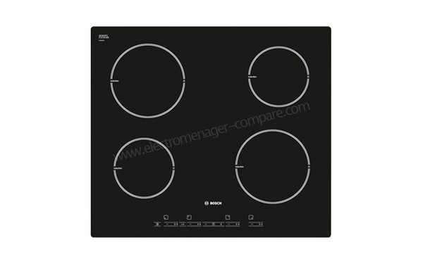 BOSCH PIA611T16E - Vue du dessus (cr&eacute;dit : Darty)