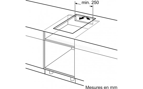 BOSCH PIB375FB1H - Dimensions