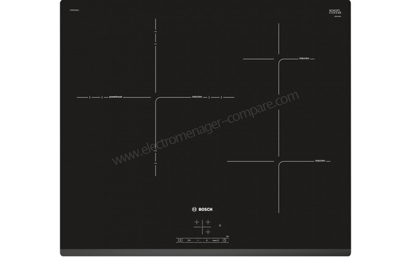 BOSCH PID631BB1E - Vue du dessus
