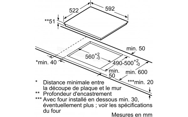 BOSCH PID631BB1E - Sch&eacute;ma technique