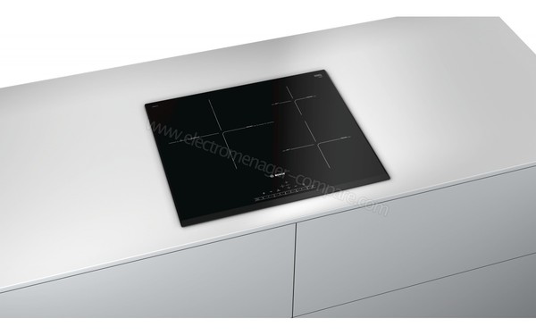 BOSCH PID651FC1E - Vue du dessus, appareil encastr&eacute;