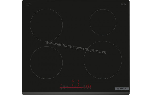 BOSCH PIE631HB1H - Vue du dessus