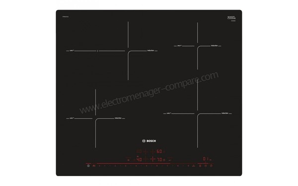 BOSCH PIF601DC1E - Vue du dessus