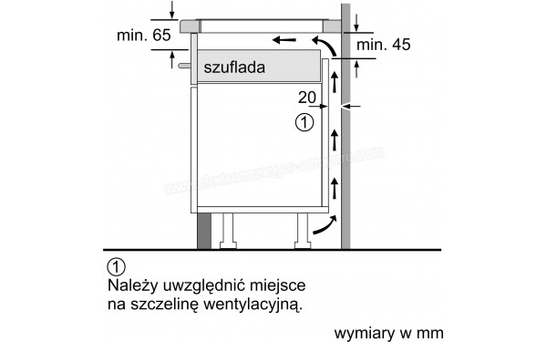 BOSCH PIF651FC1E - Sch&eacute;ma technique