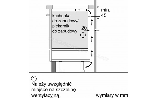 BOSCH PIF651FC1E - Sch&eacute;ma technique