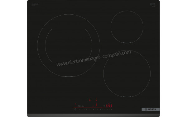 BOSCH PIJ631HB1E - Vue du dessus
