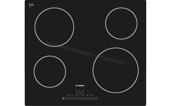 BOSCH PKE611F17E - Vue du dessus