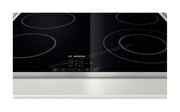 BOSCH PKF645B17E - Vue du panneau de commande
