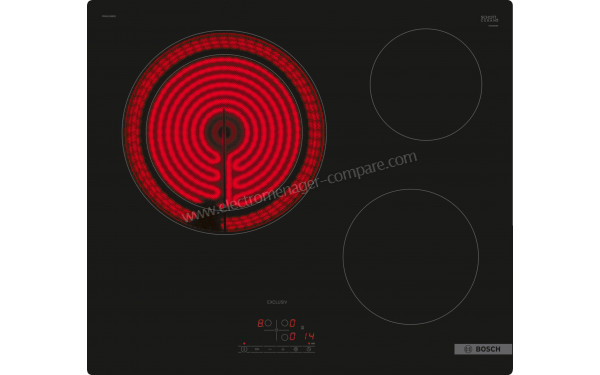BOSCH PKK631BB8M - Vue du dessus